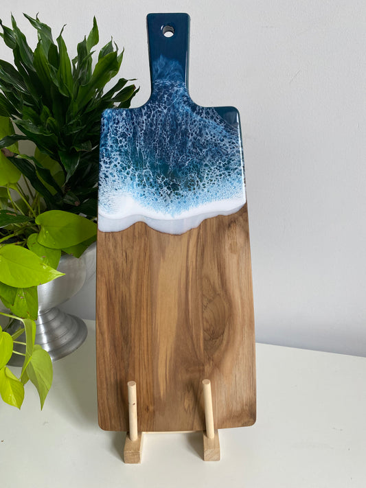 Beach Inspired Teak Cheese Board