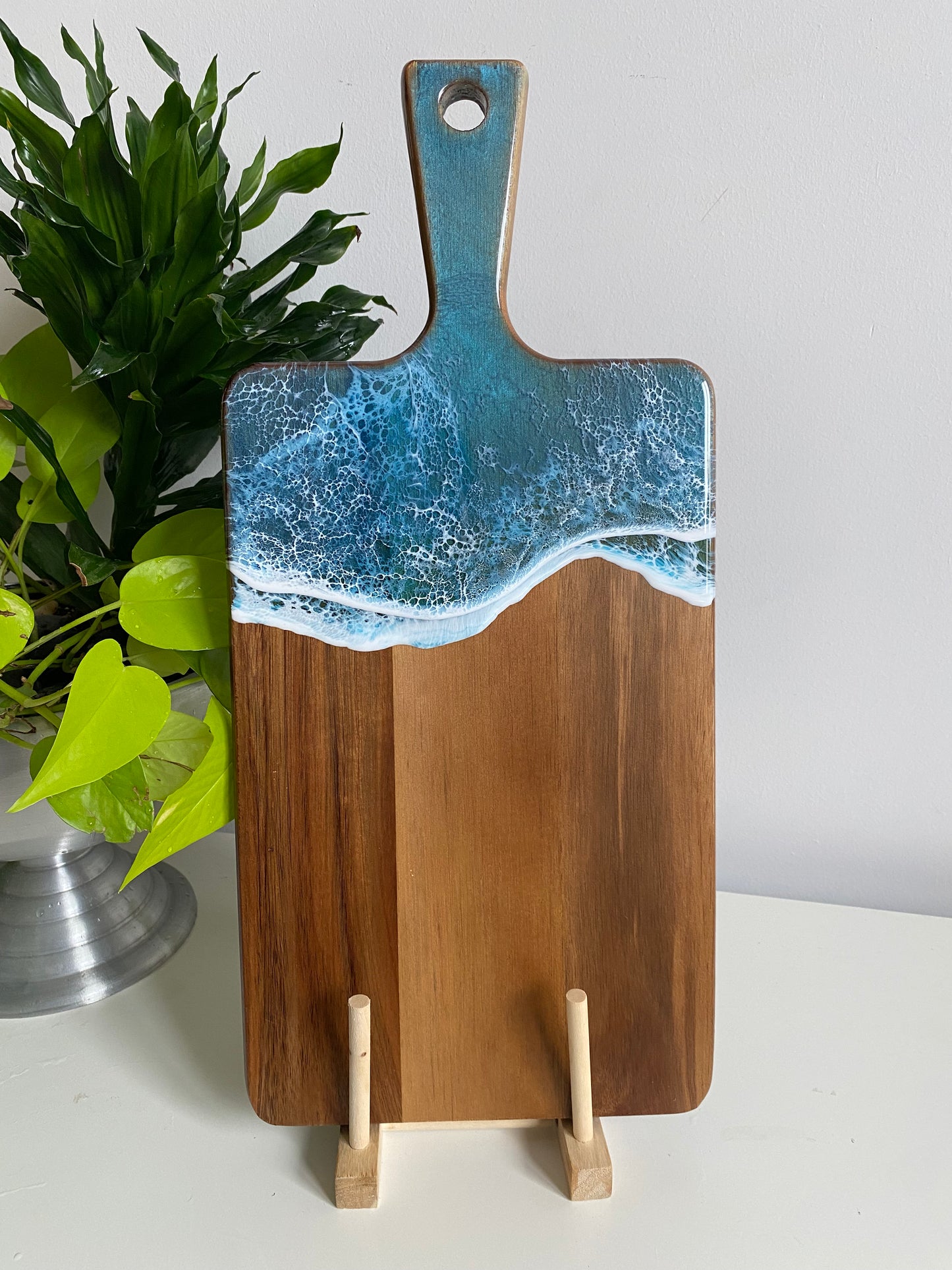 Beach Inspired Acacia Cheese Board