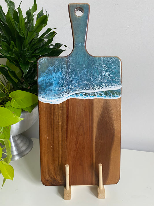 Beach Inspired Acacia Cheese Board