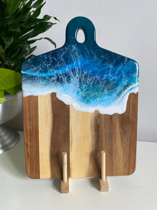 Beach Inspired Teak Cheese Board